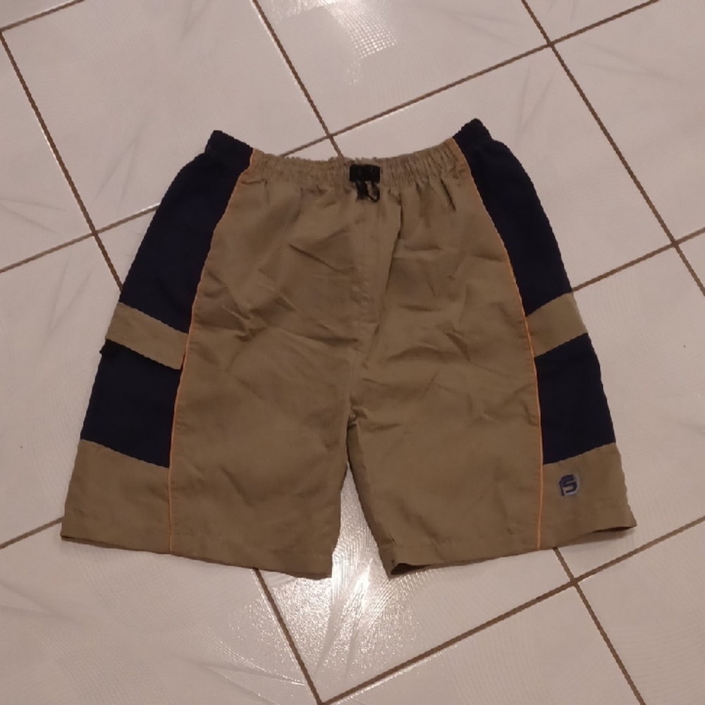 4/$40 Tan & Black Shorts - Size XL